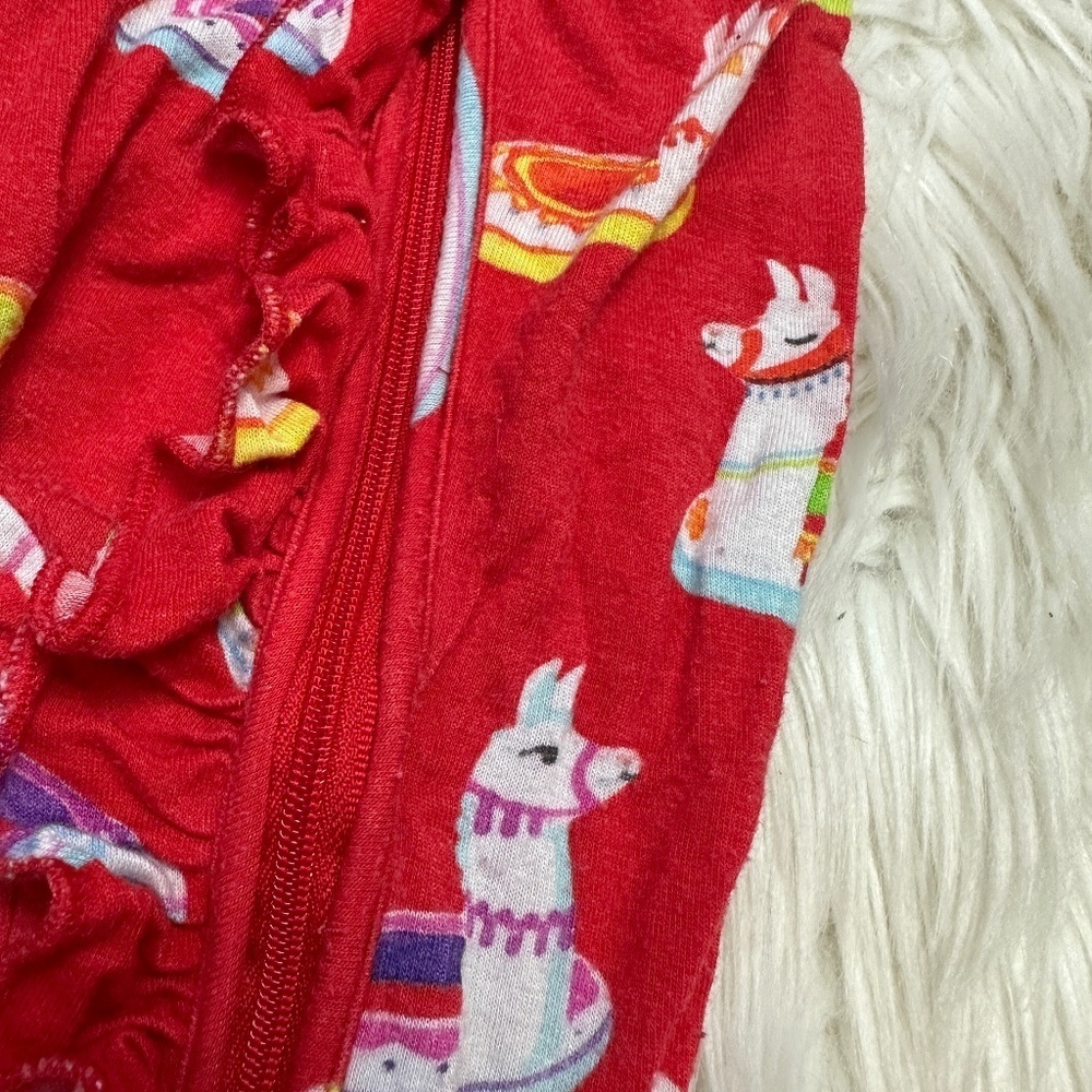 Posh Peanut llama footies size 6-9 months // 2695 - Picture 4 of 6